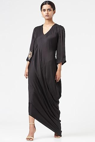 black modal dress