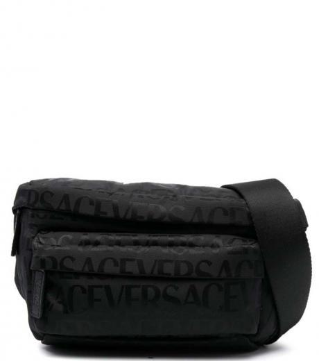 black neo nylon beltpack medium crossbody bag