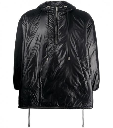 black nylon jacket