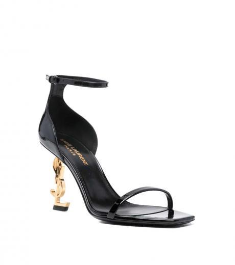 black opyum 85 slingback heels