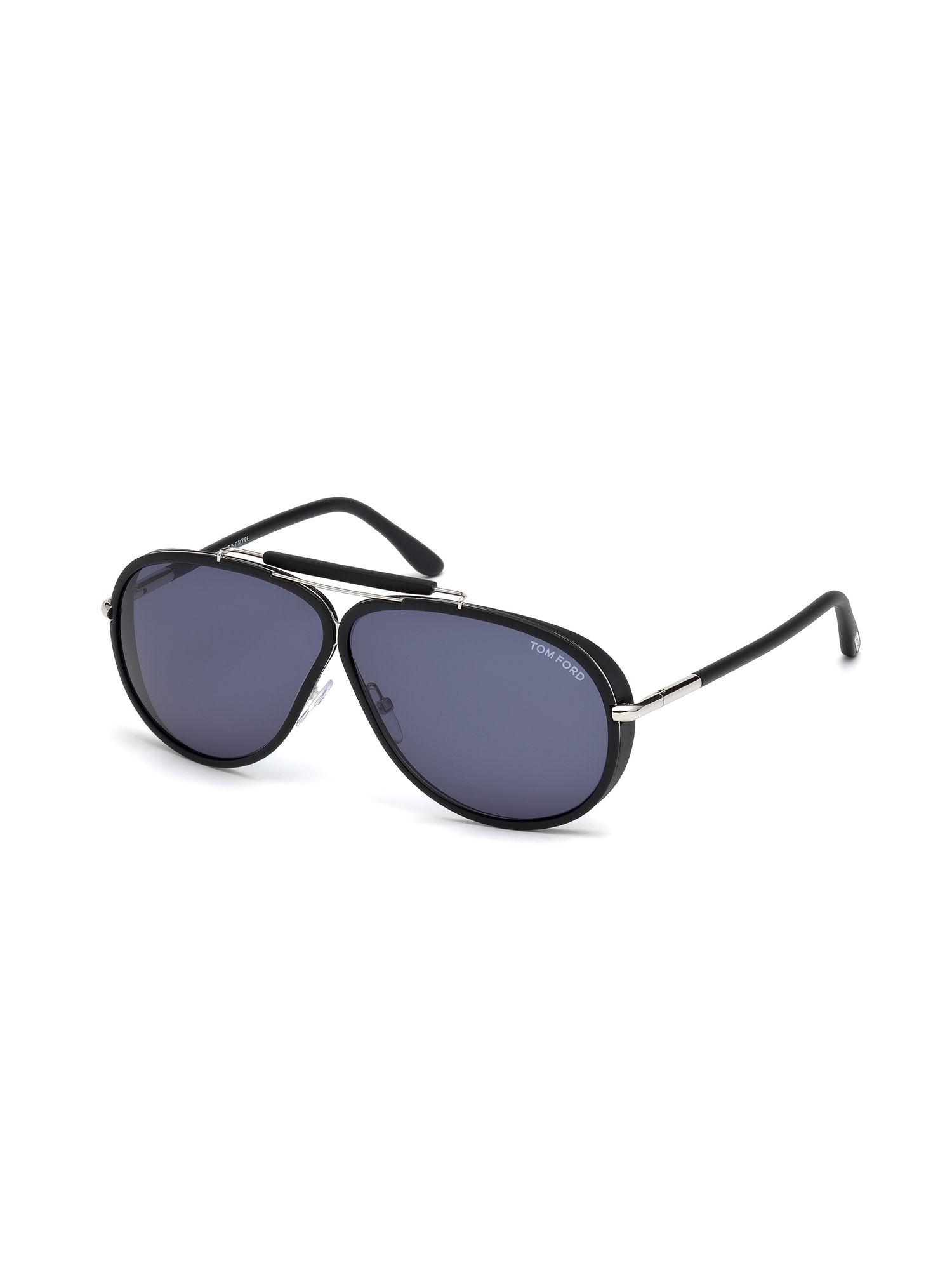 black oversized sunglasses - ft0509 65 02v