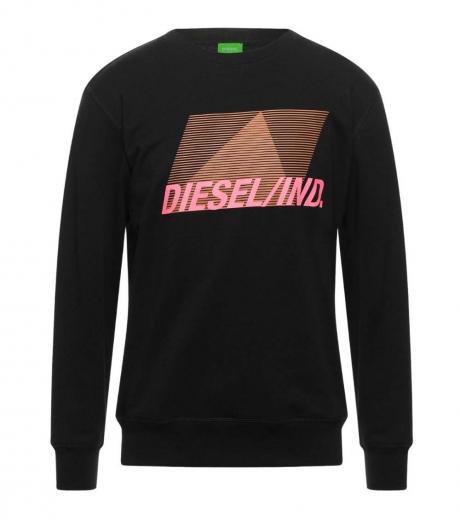 black pyramid brand logo sweater