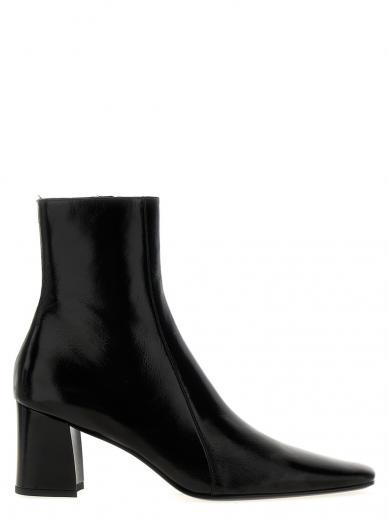 black rainer ankle boots