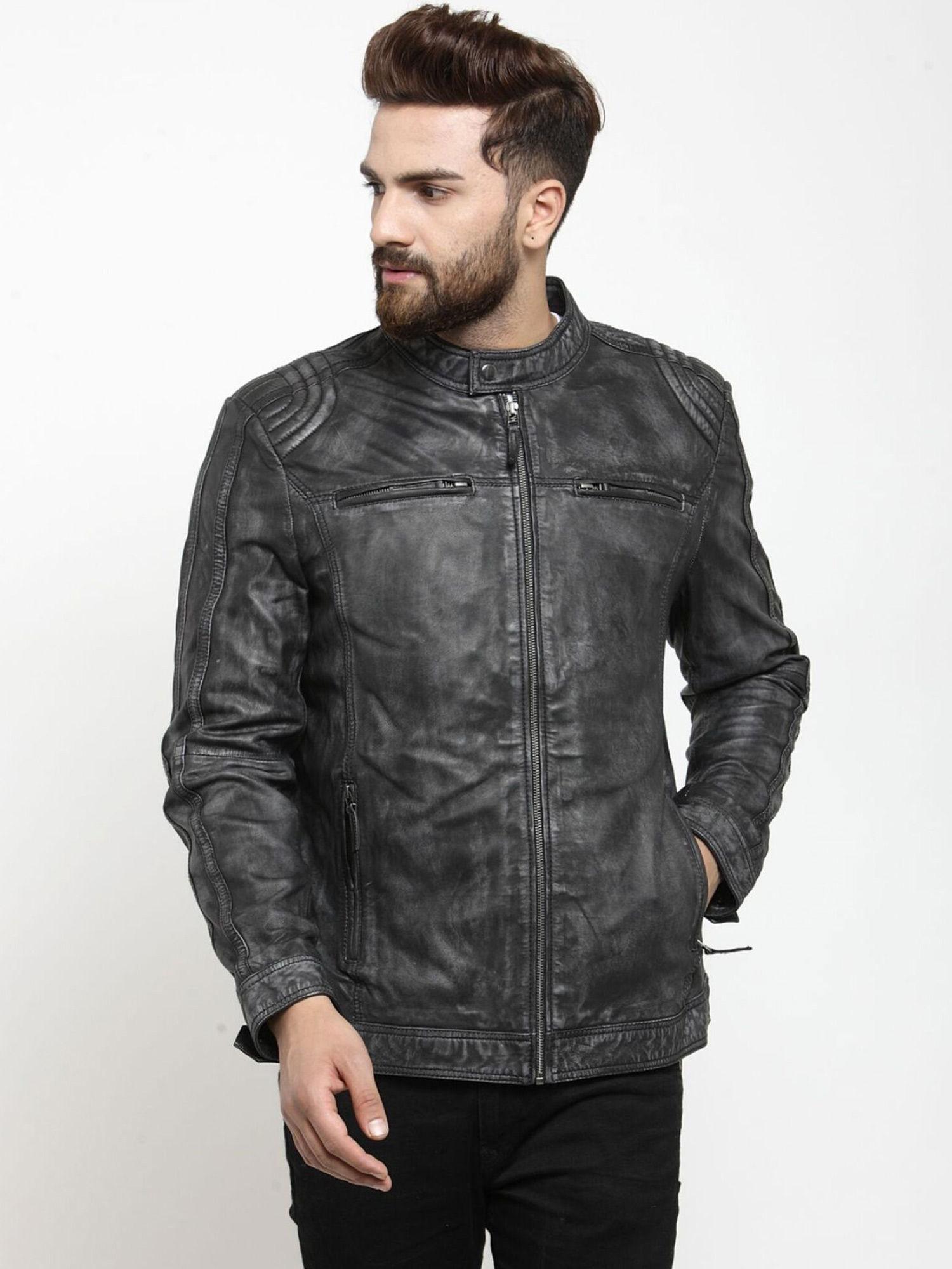 black solid jacket