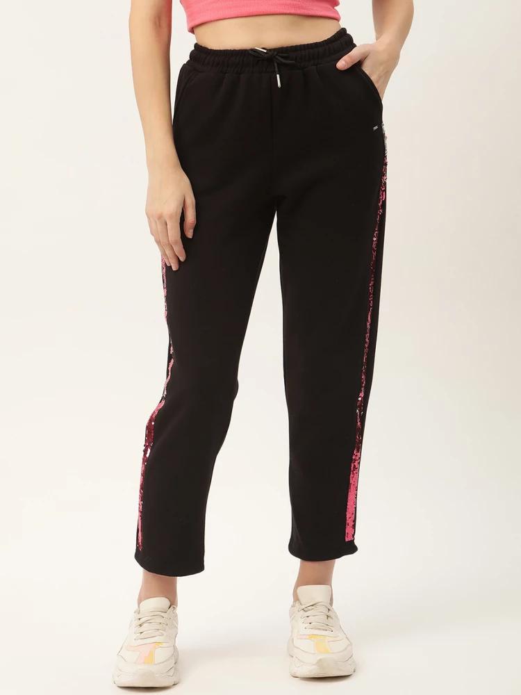 black-solid-straight-fit-sweatpant