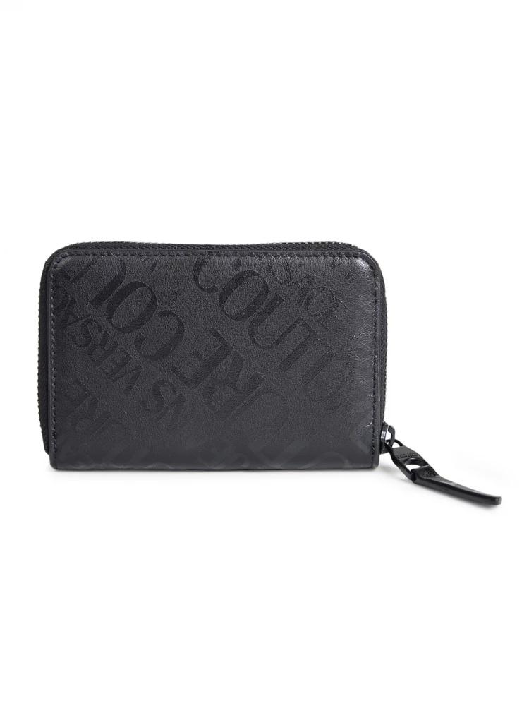 black solid wallet