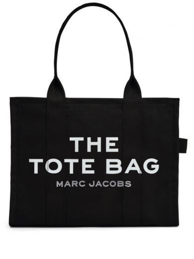 black the large tote bag