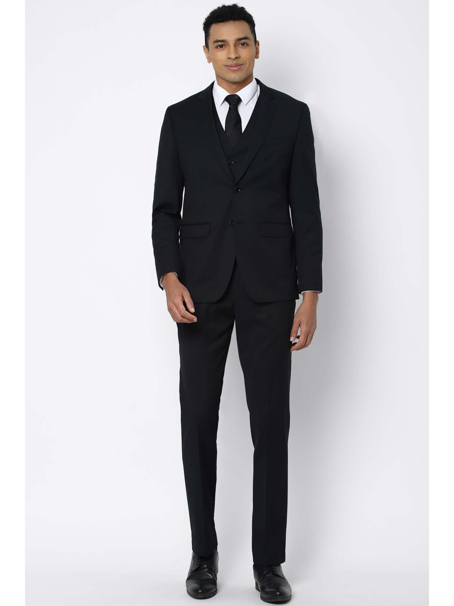 black three piece suit (set of 3)