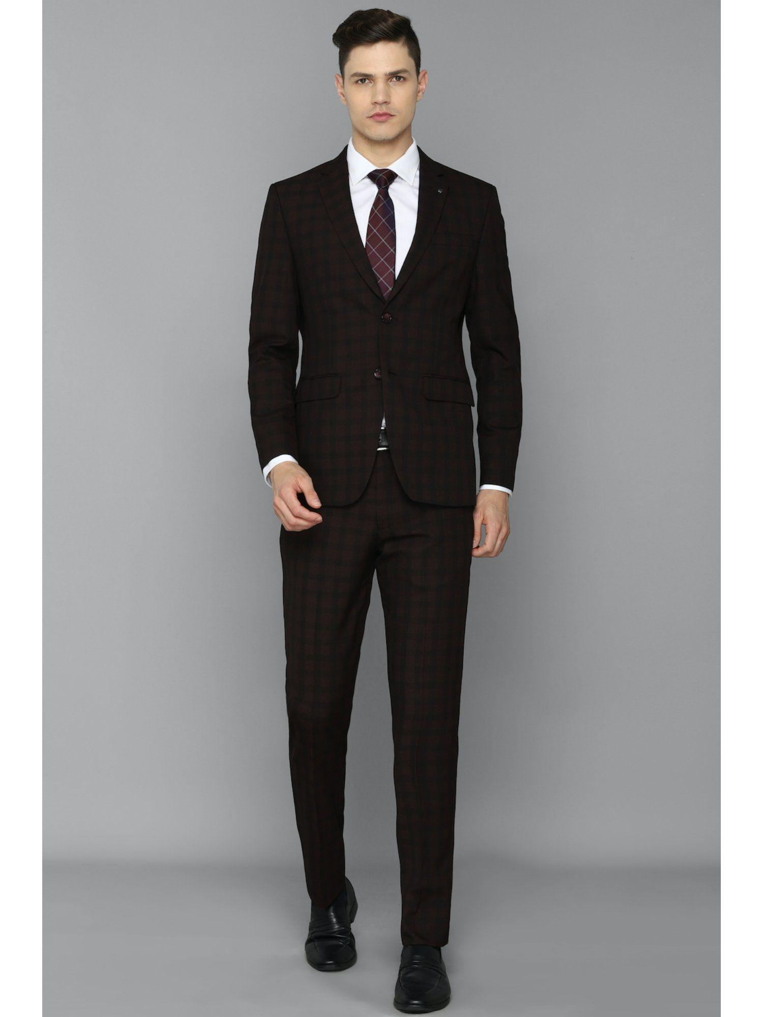 black two piece suit (set of 2)