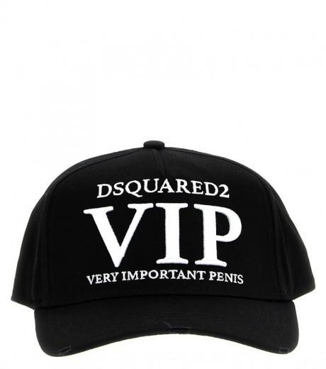 black & white vip cap