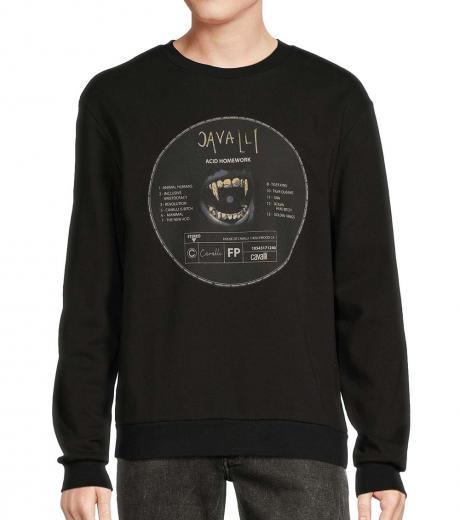 black acid homework graphic sweatshirt