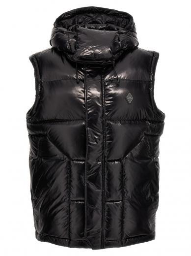 black alto puffer vest