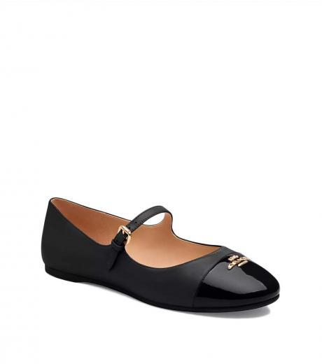 black aubree ballet flats