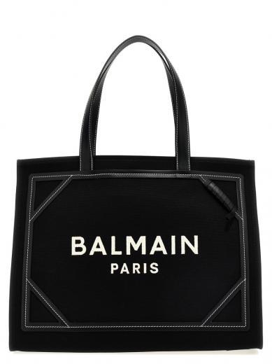 black b-army medium tote bag