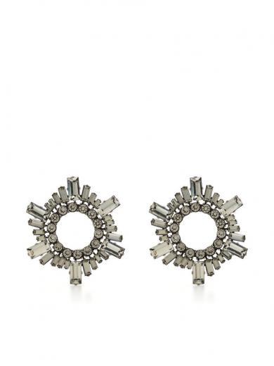 black begum mini earrings