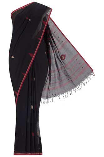 black bengal cotton saree