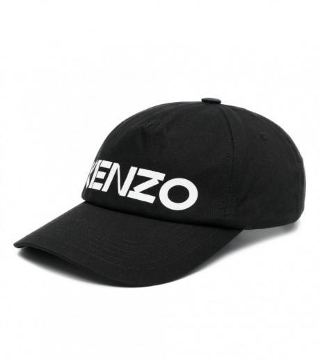 black big logo baseball cap