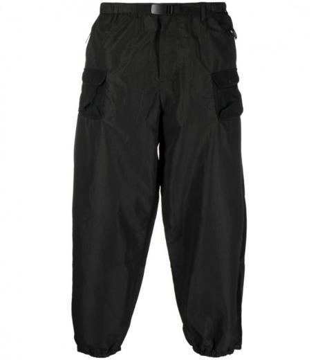 black black cargo trousers