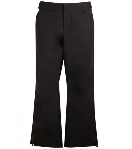 black black trousers wide leg