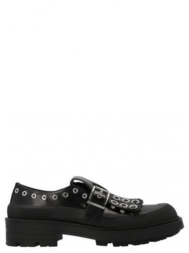 black boxcar loafers