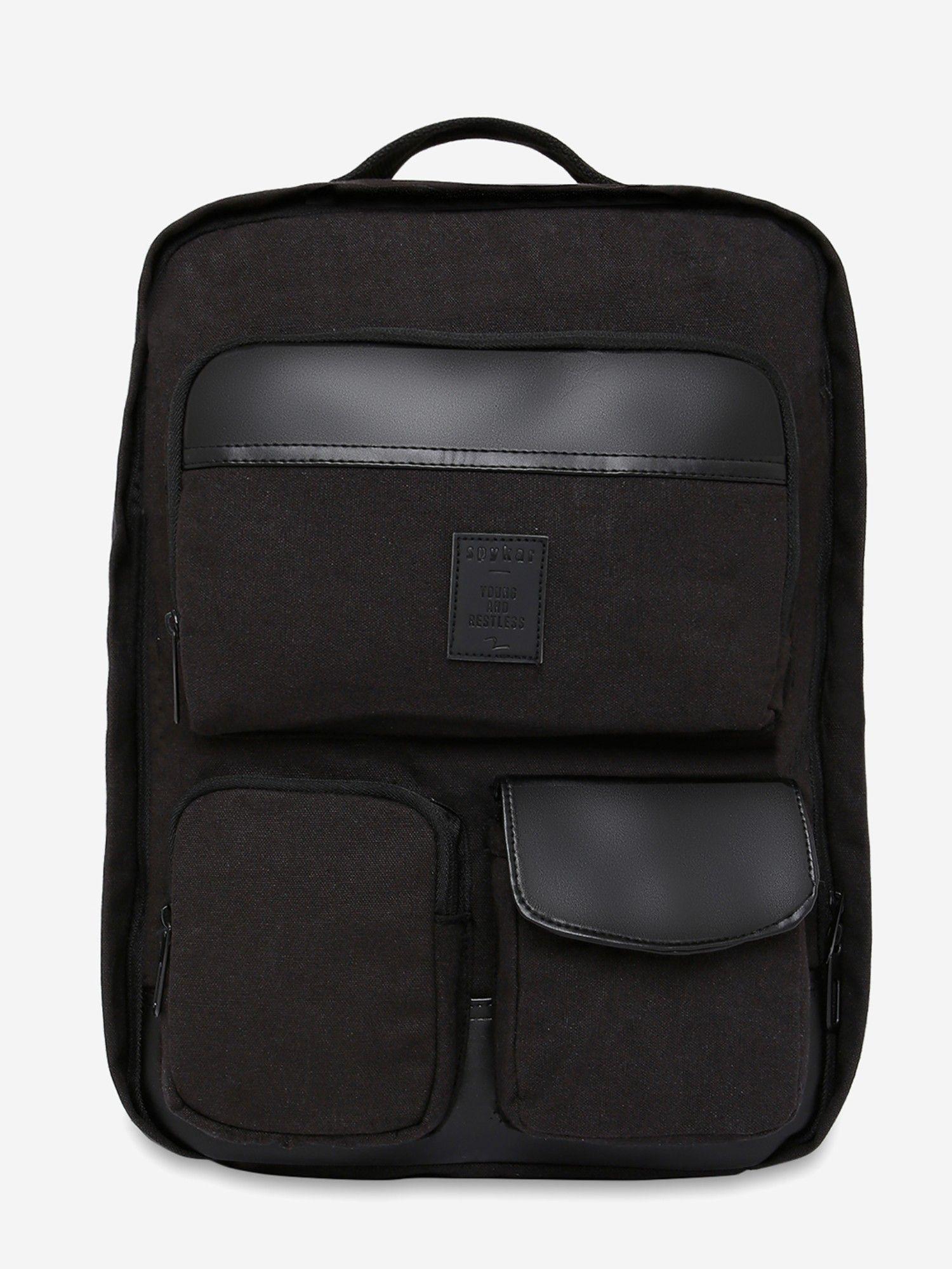 black canvas backpacks