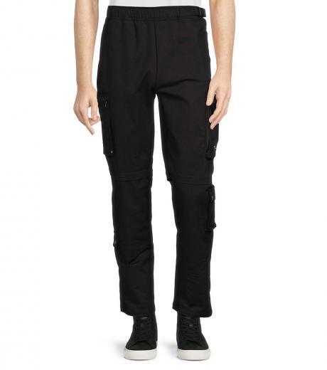 black cargo pants