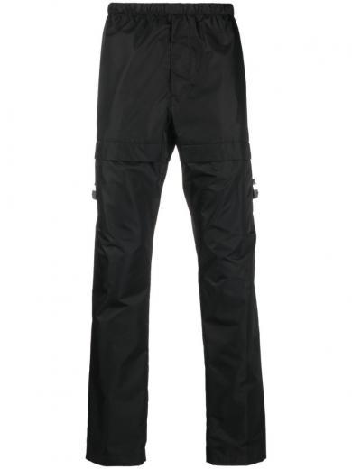 black cargo trousers