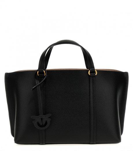 black carrie shopping bag