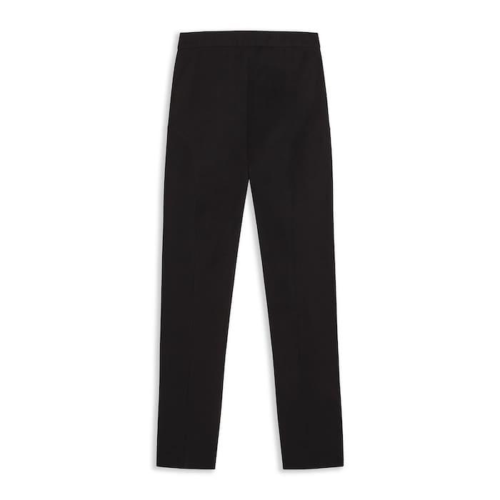 black cayla seam detail trousers