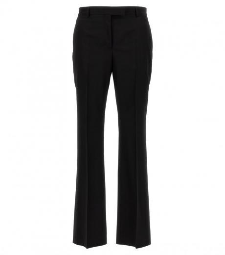 black central pleated pants