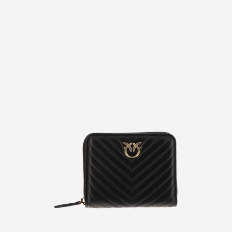 black chevron taylor wallet