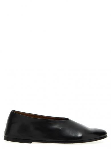 black coltellaccio ballet flats