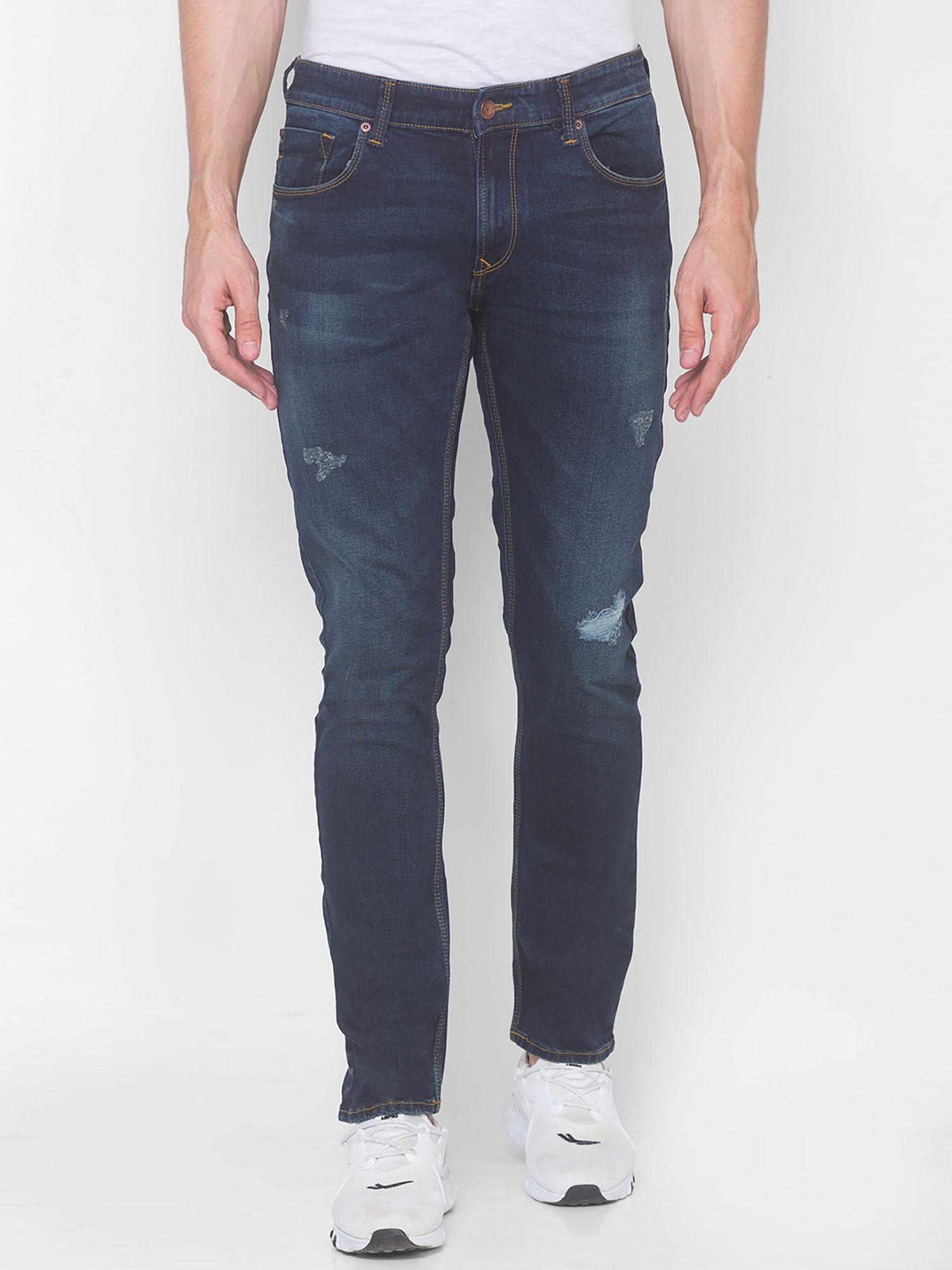 black cotton mens jeans