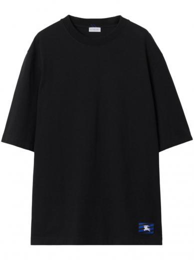 black cotton t-shirt