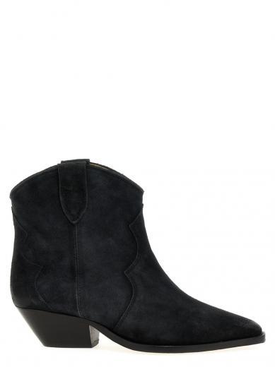 black dewina ankle boots