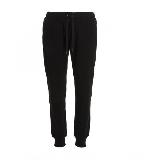 black dg essential joggers