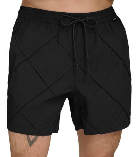 black diamond pintuck swim trunks