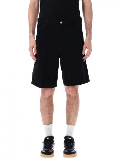 black double knee short