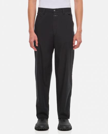 black dover tapered trousers