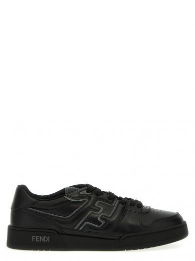 black fendi match sneakers