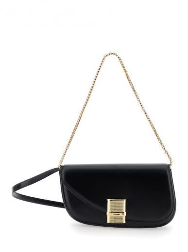 black fiamma shoulder bag