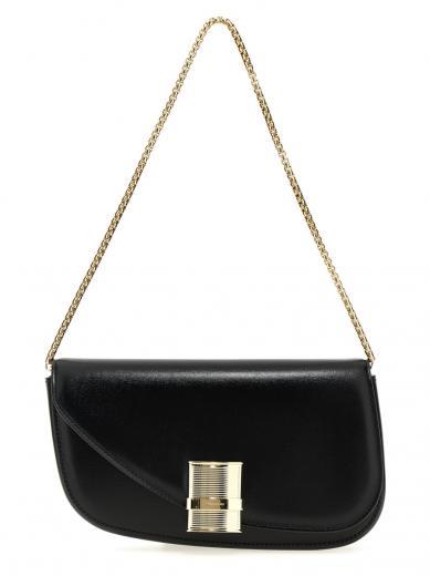 black fiamma xs shoulder bag