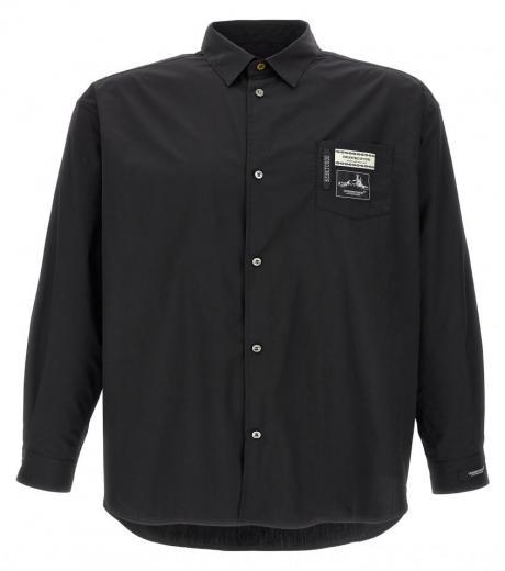 black front pocket shirt