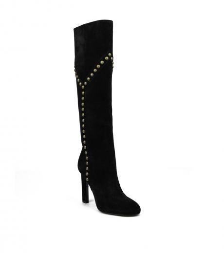 black grace studded boots