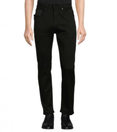 black high rise jeans