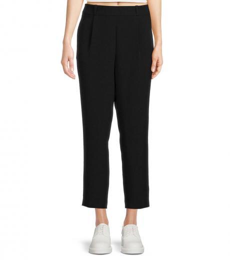 black high waist pants