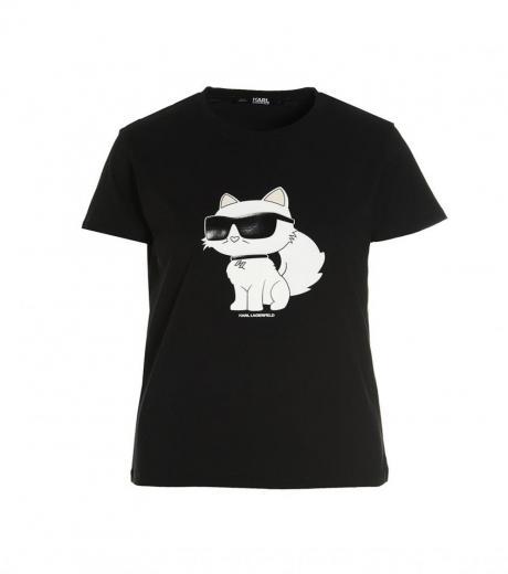 black ikonik 2.0 choupette t-shirt