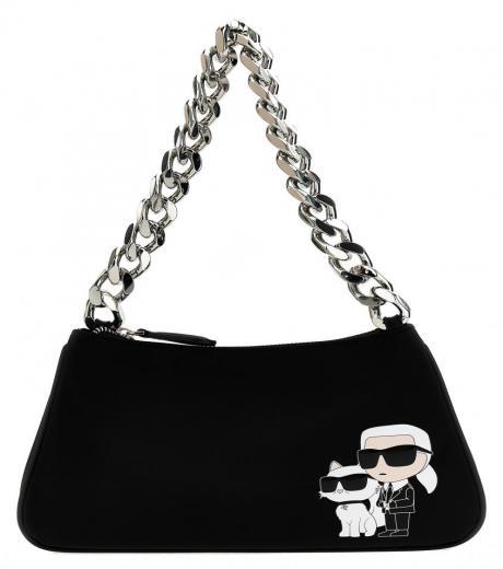 black ikonik 2.0 shoulder bag