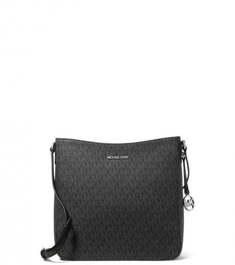 black jet set large crossbody bag