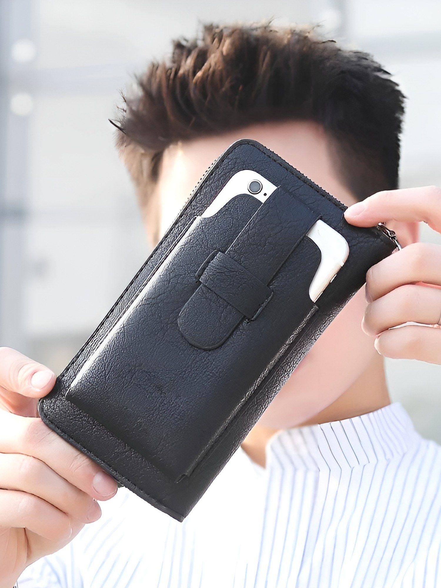 black jissy clutch wallet